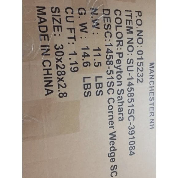 Sunset Trading Cloud Puff Slipcover - Corner Arm Chair, Performance Fabric - Picture 5 of 5